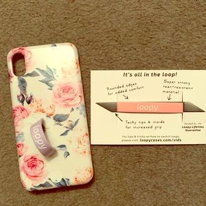 iPhone 10XS Max Floral Loopy Case